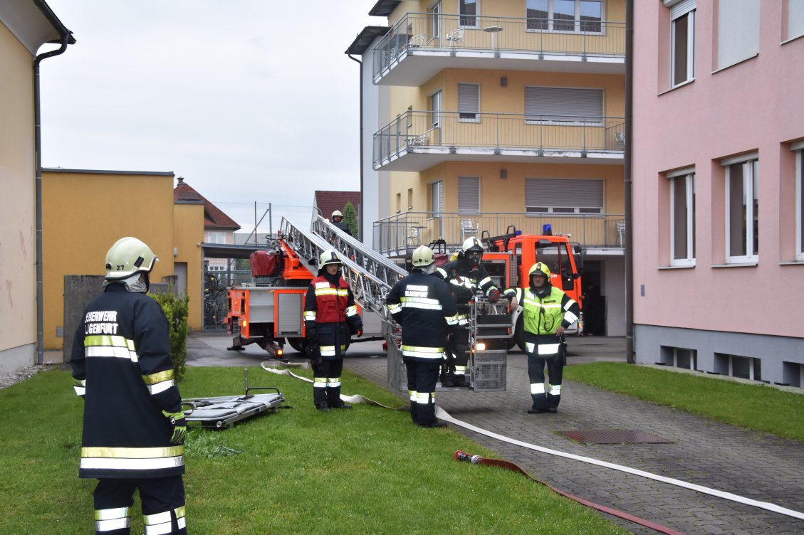 Großeinsatz im Schülerheim Einsatztrupp